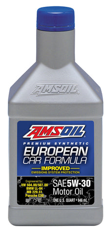 AMSOIL- EUROPEAN CAR FORMULA SYNTHETIC MOTOR OIL